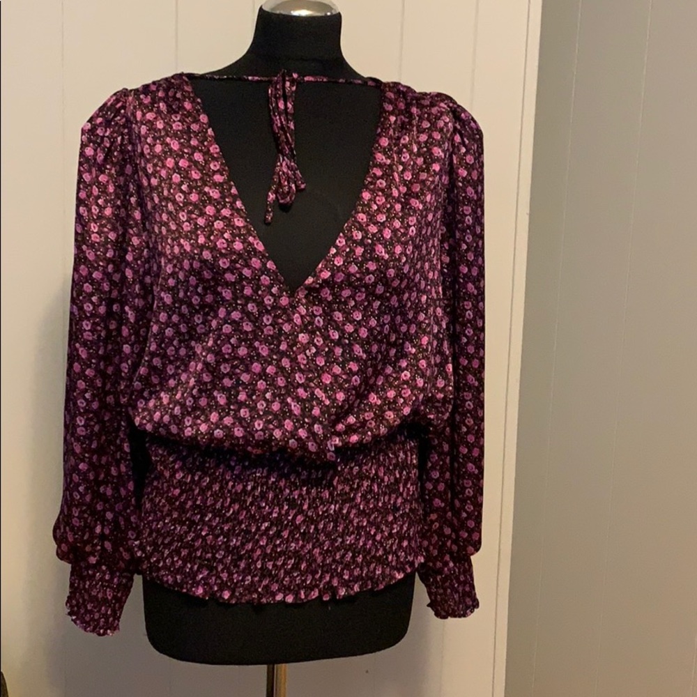 Gorgeous drapey blouse NWOT